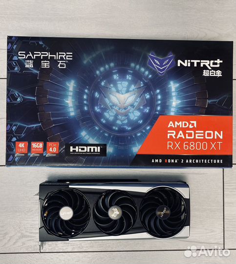 Sapphire Nitro+ RX 6800xt 16Gb