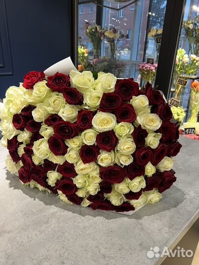 Роза/101 роза/букеты из роз