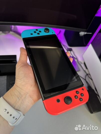 Nintendo switch v2 прошита picofly 256GB