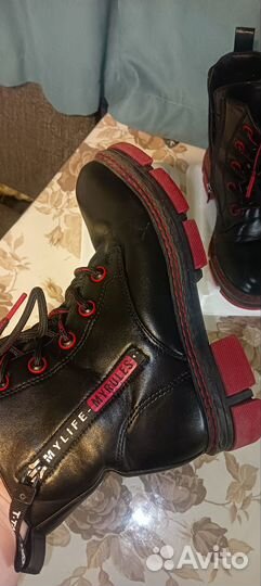 Ботинки демисезонные для девочки 32 размер