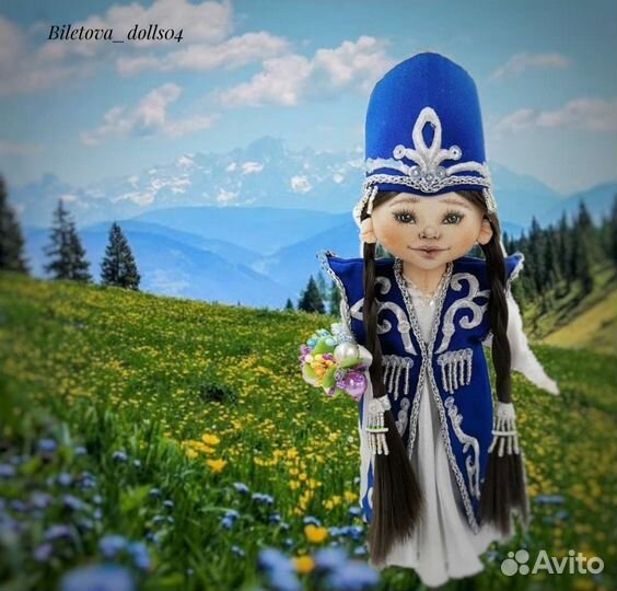 Интерьерная Кукла ручной работы. Алтайская краса