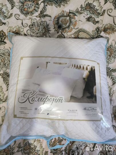 Плед новый + Подушка