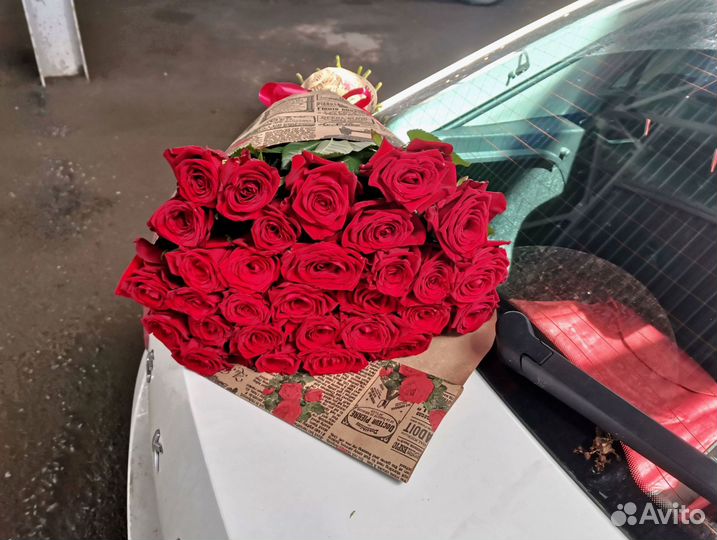 Розы, букет цветов