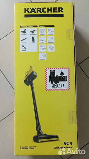 Пылесос karcher vc 4