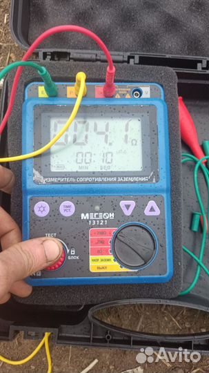 Монтаж контура заземления