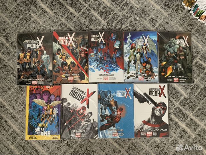 Комиксы Marvel тпб, мягкая обложка