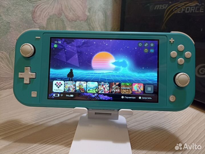 Nintendo switch lite прошивка чип + игры
