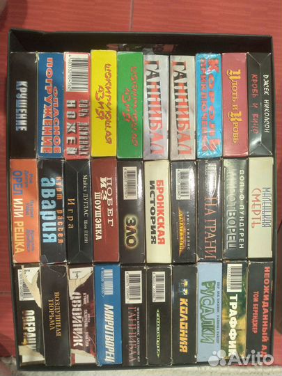 Видеокассеты подборка ок. 100 шт. лицензия и др