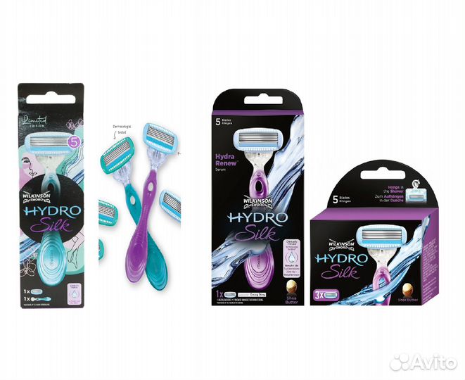 Wilkinson Hydro5 Silk Женские бритвы и кассеты