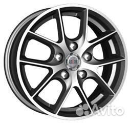 Диск Alcasta M59 16*6,5 5*114,3 ет38 67,1 graphite