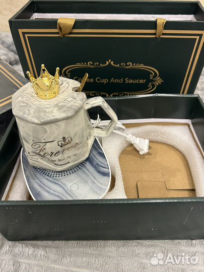 Кружка с подогревом / подарочный набор