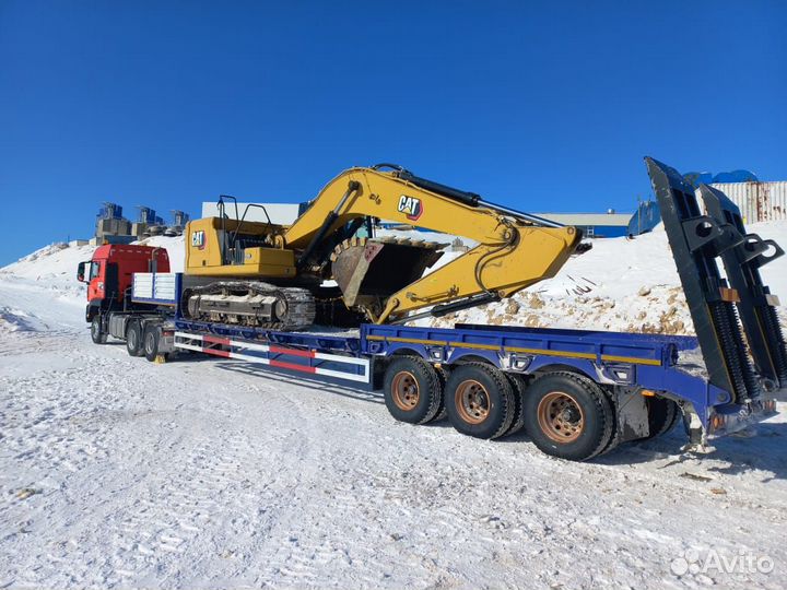 Услуги тягача (трала) 40 тонн с НДС