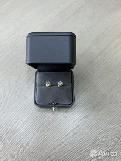 Золотые серьги 585 пробы