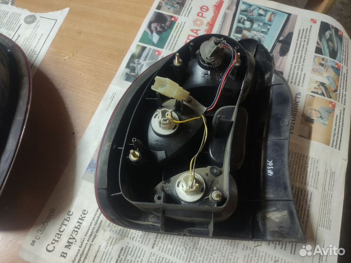 Задние фонари для chevrolet lanos