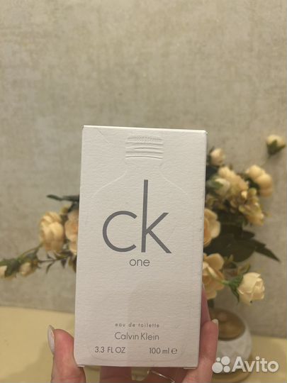 Туалетная вода calvin klein CK One 100мл