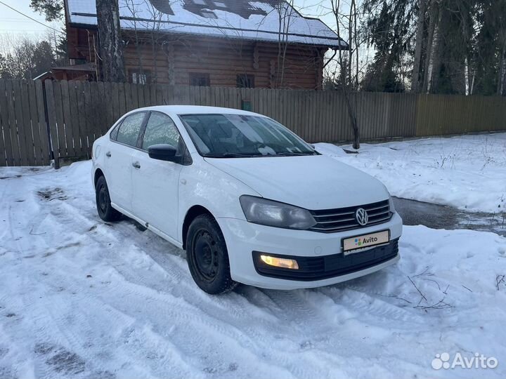 Volkswagen Polo 1.6 AT, 2017, 266 246 км