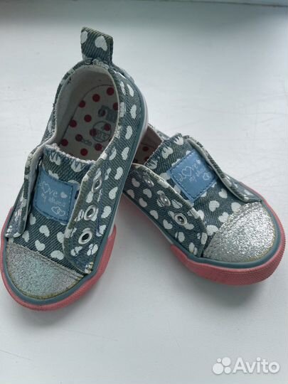 Кеды на девочку 20 размер