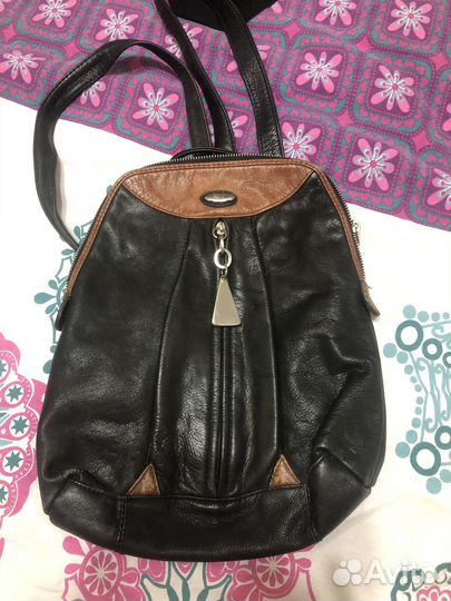 Рюкзак из натуральной кожи