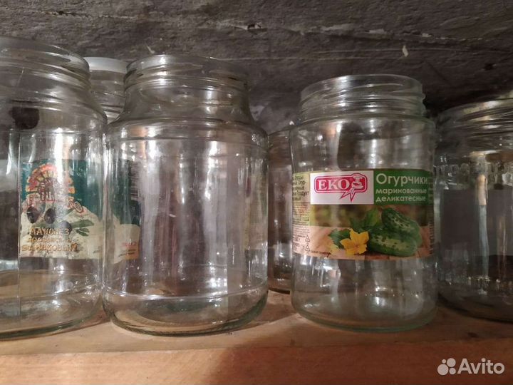 Банки стеклянные винтовые