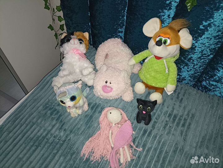 Мягкие игрушки пакетом