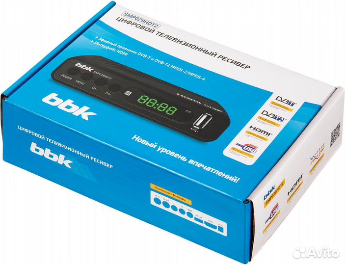 Тв-тюнер BBK SMP028HDT2