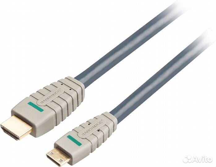 Кабель minihdmi - hdmi 2 метра Bandridge BVL1502