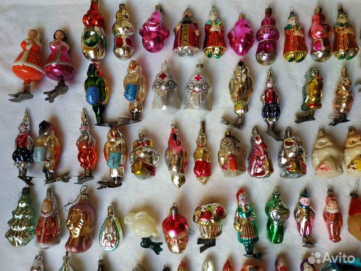 Елочные игрушки СССР