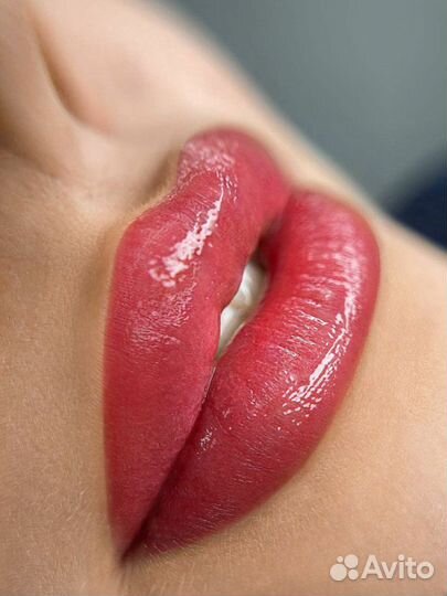 Напыление бровей перманентный макияж