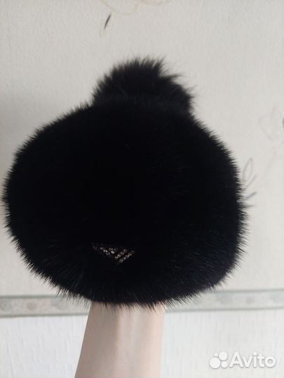 Берет норковый женский