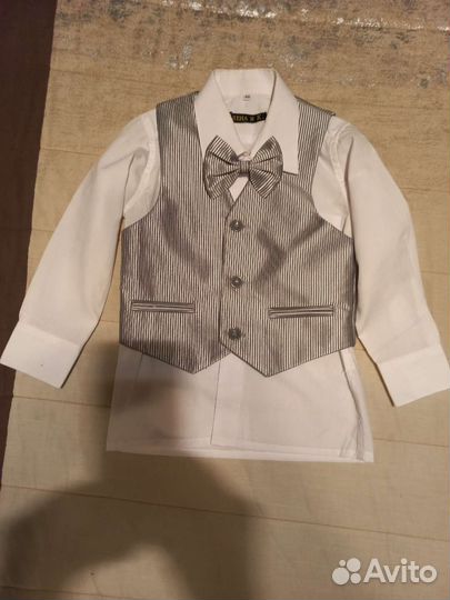 Костюм для мальчика и рубашка 98 см