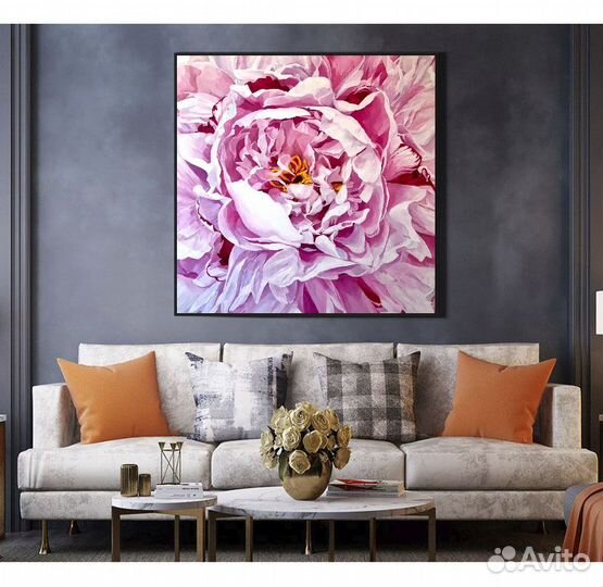 Картина маслом Философия танцующих цветов