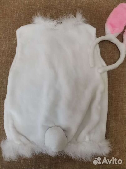 Костюм зайки на 4-7 лет