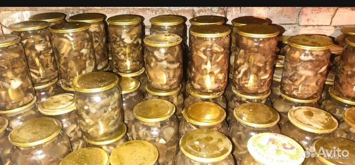 Грибы опята маринованные