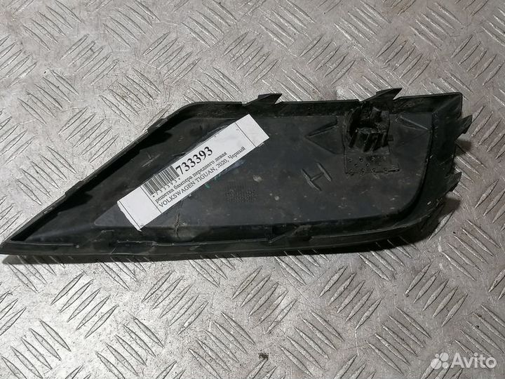 Решетка в бампер левая Volkswagen Tiguan 2007 2011