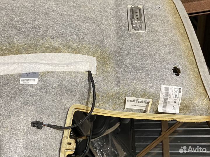 Обшивка потолка Audi A5 2008 2016