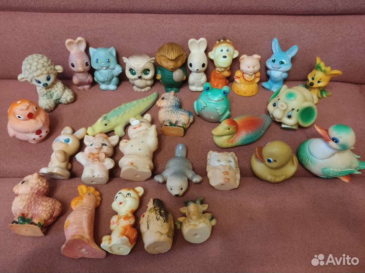 Игрушки советские, резиновые