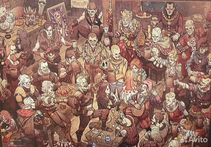 Пазлы 1000 деталей Ведьмак