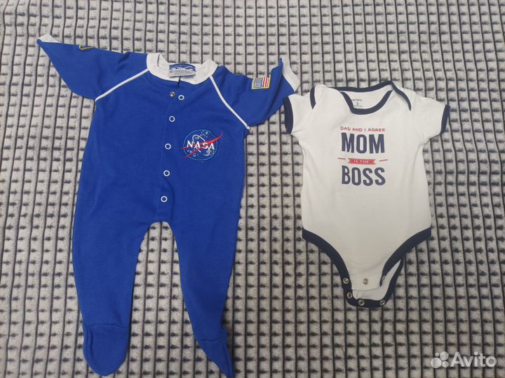 Боди для новорождённых мальчиков