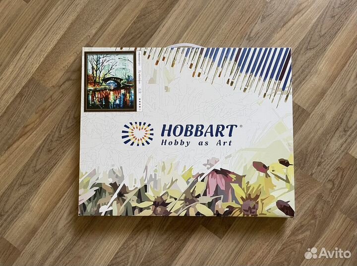 Картина по номерам начатая