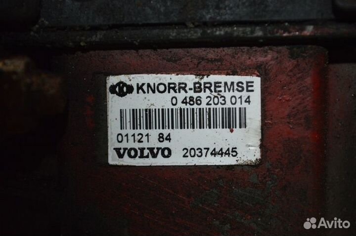 Кран EBS, переднего моста, левый (модулятор) volvo