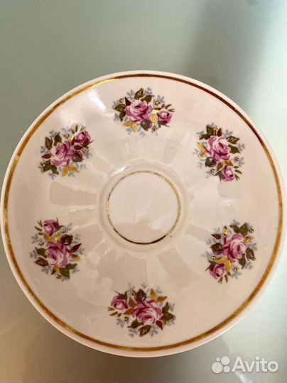 Кофейная пара тонкостенный фарфор