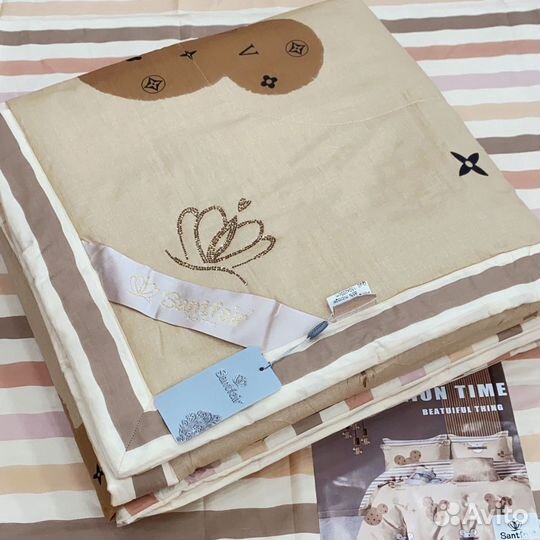 Постельное белье с одеялом хлопок