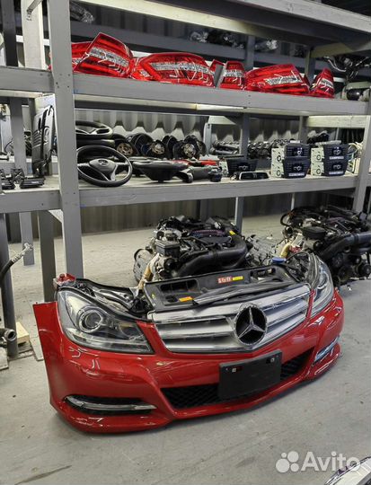 Ноускат в сборе Рестайл W204