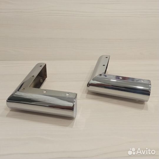 Ножка дивана хромированная