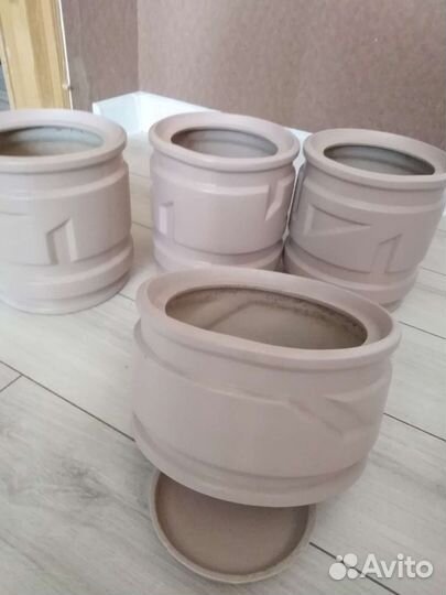 Цветочные горшки бу