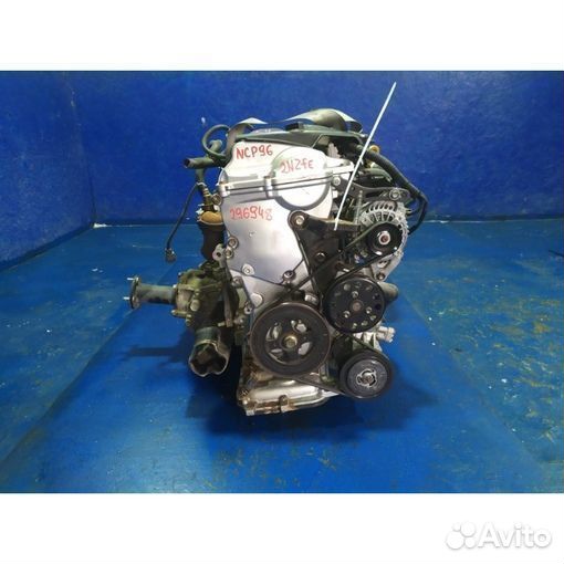 Двигатель двс с навесным toyota belta NCP96 2NZ-FE