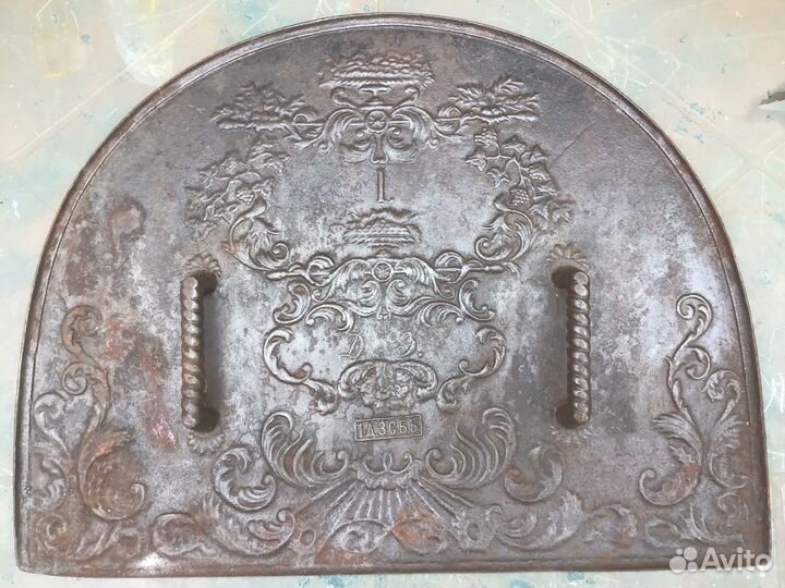 Печной притвор старинный