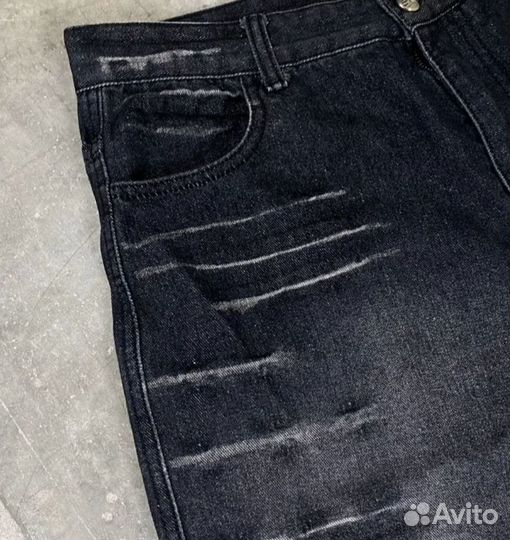 Джинсы широкие archive balenci type