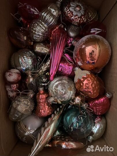 Елочные игрушки СССР