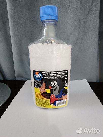 Средство от засоров Крот